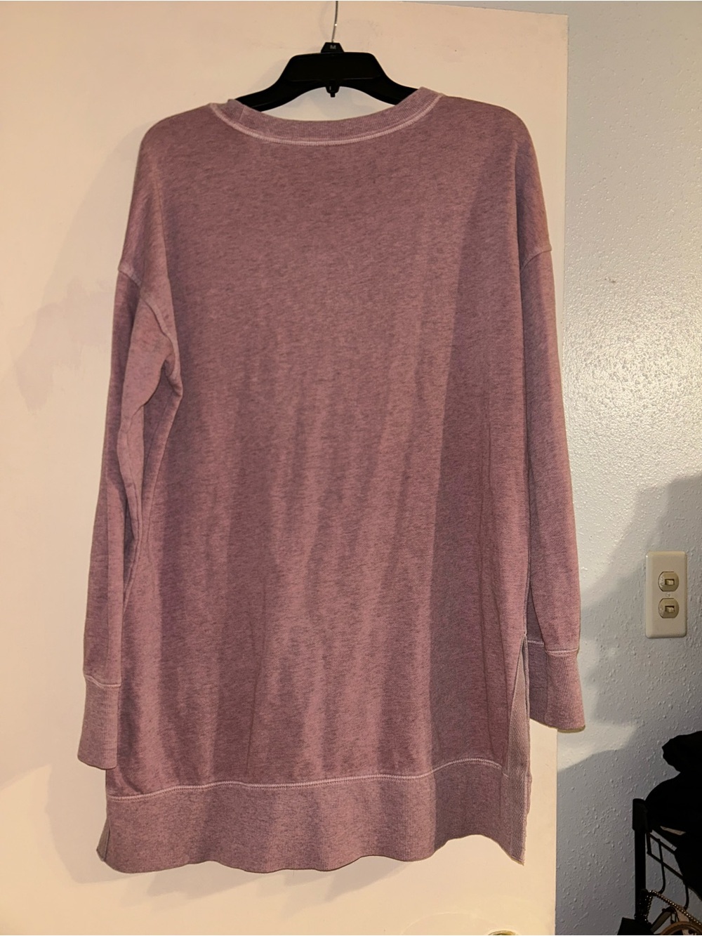 Old Navy Relaxed Crewneck Sweater - Dusty Mauve - Picture 2 of 6